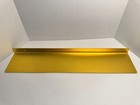 Gold Metal Floating Shelf [23.4375 x 5 x1] Gold