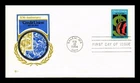 US COVER CREDIT UNION ACT 50TH ANNIVERSARY FDC COVER CRAFT CACHET INSERT