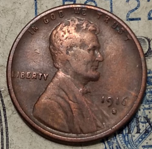 1916-S LINCOLN CENT