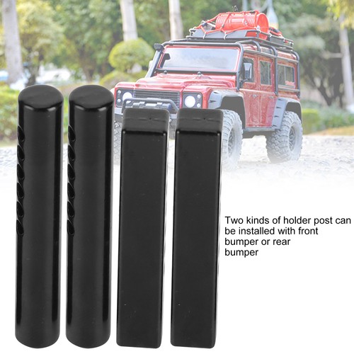 :4Pcs 1/10 RC Square And Round Metal Bumper Mount Post For /Hsp/ - Picture 14 of 23