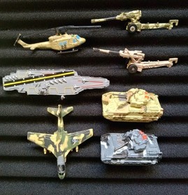 Vintage Galoob Micro Machines Mixed LOT Cars,Chromers, Trucks,Planes,Military 