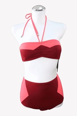 Marc Jacobs Damen Bademode Gr. 36 Bordeaux NEU Bikini Bikini-Set Sommer