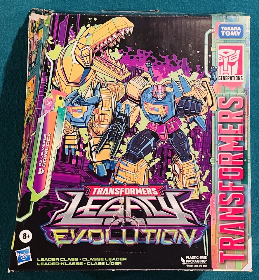 Hasbro Transformers G2 Universe Leader Class Autobot Dinobot Grimlock 2023 Foto 3 de 4