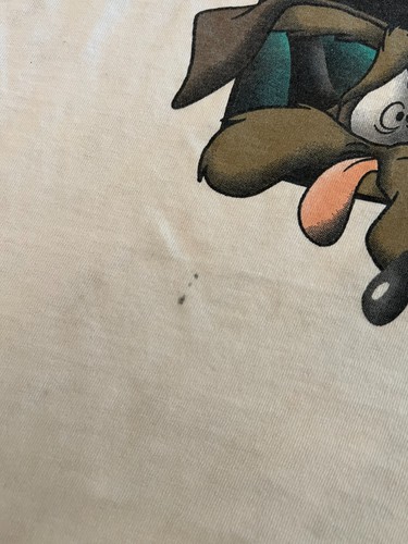 VTG 1996 Looney Tunes Portrait White Shirt Size Large 90s Jerry Leigh Art Worn - Picture 21 of 22