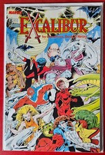 Excalibur #4 Marvel Comics 1988 Claremont Davis Neary Captain Britain X-Men Spin