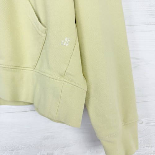 Revolve Weworewhat Oversized Pullover Hoodie Women Medium Cozy Pale Yellow Green - Picture 6 of 16