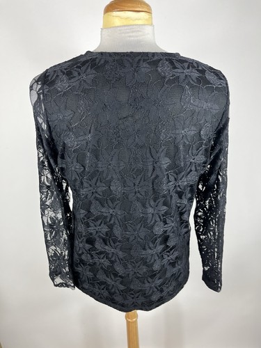 Top Pullover Susan Graver Mujer Talla 1X Manga Larga-4052 - Imagen 4 de 5