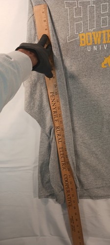 Champion HBCU Bowie State University Grey 2XL T-shirt Double Sided Graphics  - Picture 11 of 16