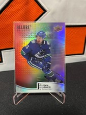 Quinn Hughes # Canucks # 2021-22 UD ALLURE Hockey FULL RAINBOW #R-78