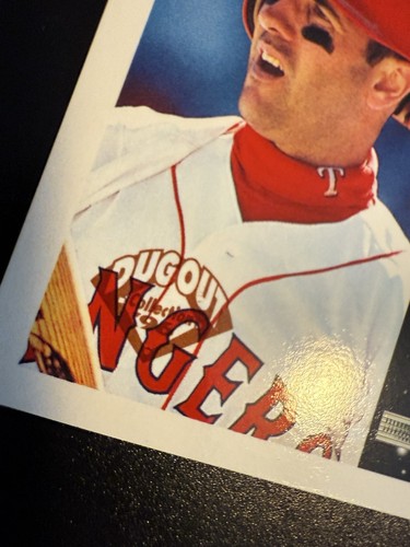 1996 Score - Star Struck Will Clark #371 Dugout Collection Rangers - Picture 2 of 3