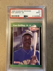 1989 Donruss the Rookies Ken Griffey Jr #3 (RC) PSA 9