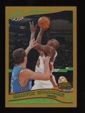 2005-06 Marvin Williams Topps Chrome Gold Refractor Rookie Rc #74/99 *NICE*
