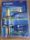Schlage Bright Brass Hall & Closet Door Knob  - Flair Lever -