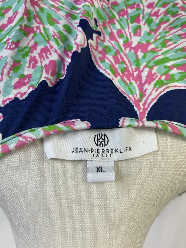 Vestido para mujer Jean Pierre Klifa Daphne XL multicolor solero sabía longitud Foto 4 de 4