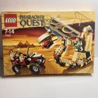 LEGO Pharaoh's Quest: Cursed Cobra Statue (7325) - SEALED & Retired Box Damage