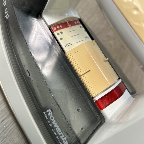 Rowenta Clip Up Steam Iron DE 263 Made in Germany Tested Works NO MIST READ - Picture 5 of 10