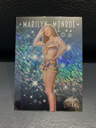 2024 Leaf Metal ~MARILYN MONROE~ Blue Shimmer /8 Icons Collection #7