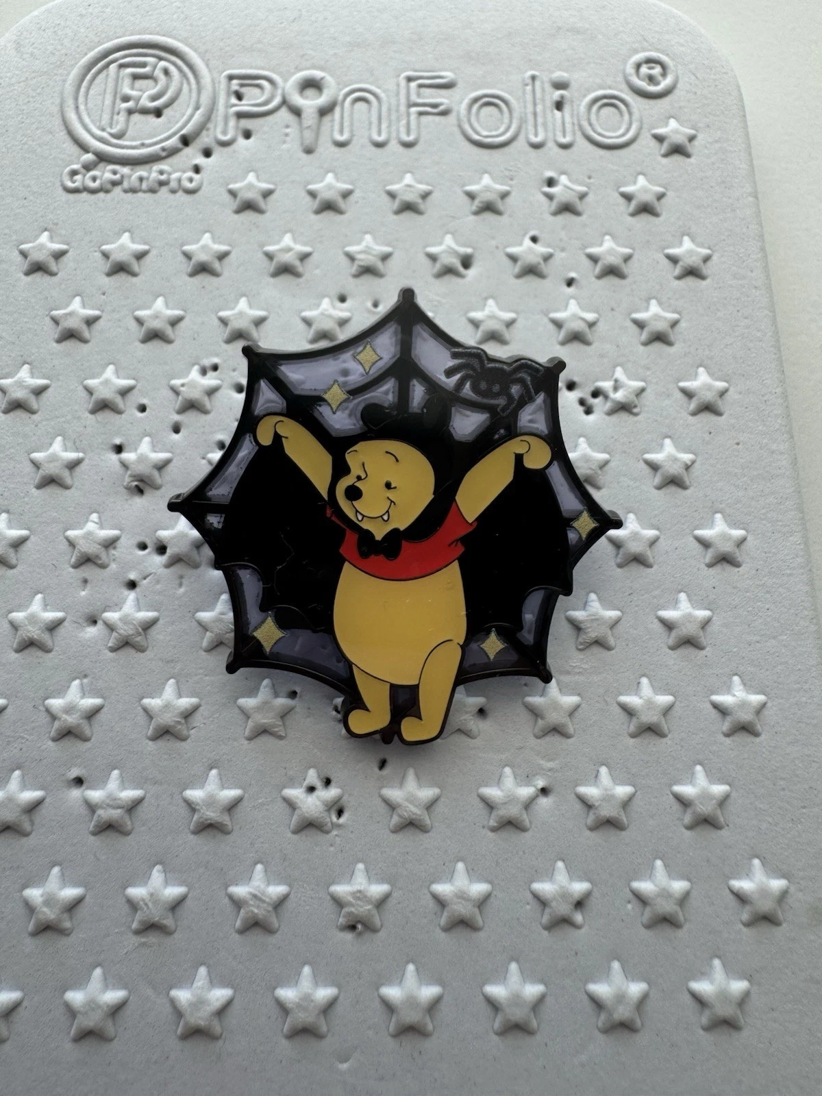 Disney Loungefly Winnie the Pooh Spiderweb Pin - Pooh