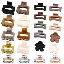 Small Claw Hair Clips for Thin - 22 Pcs Medium Pack of 22 , Mixed