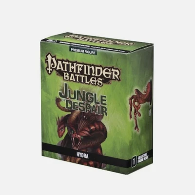 Pathfinder Battles Hydra Premium Jungles of Despair D & D Mini Sealed Box - image 1 of 4