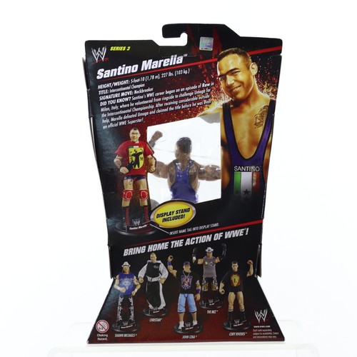 WWE Mattel Elite Santino Marella Serie 3 WWF komplett in Box CIP 2010 - Bild 3 von 7