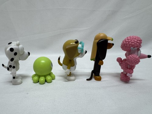 Lot Of 5 - Bluey & Friends Figures - Chloe, Octopus, Honey, Snickers, Coco - Picture 5 of 6