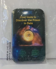 IBM Computer Chip Data Pin Employee Customer Promo Pin Vintage 1990's Unused