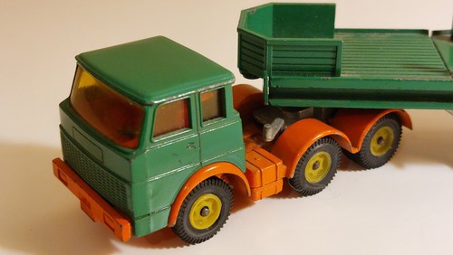 SIKU 1:55 Sattelzug V288 HANOMAG HENSCHEL F201S-2A + Auflieger V318 V350 - Bild 2 von 10