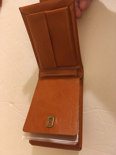 Vintage Princess Gardner Cowhide Brown Men’s Wallet & Key Fob - Picture 4 of 11