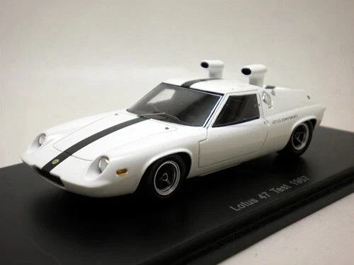 SPARK 1/43 S1246 LOTUS 47 TEST 1967  Presentation Schnorkel White Rare NLA! - Photo 3/4