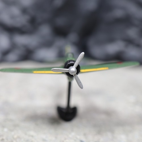 Furuta Choco Egg Mini Model Aircraft ZERO 零式艦上戦闘機 Fighter Secret Figure - Picture 7 of 9