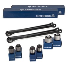 2x LEMFÖRDER Querlenker + 6x Querlenkerlager für BMW 3er E36 E46 hinten