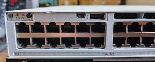 Cisco Catalyst C9300-48P-E 48 Port Gigabit PoE+ Network Switch 1x PSU. - Picture 2 of 7