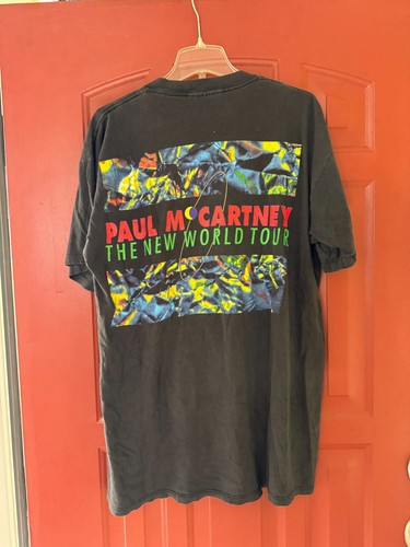 PAUL MCCARTNEY NEW WORLD TOUR XXL 24x32" SHIRT - BEATLES - Picture 3 of 3