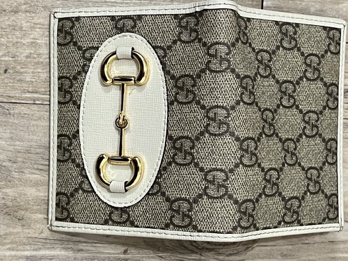 GUCCI GG 2ct Monogram Tote Bag Hand Bag Brown W/ Gucci Horsebit Wallet Lot - Picture 8 of 19