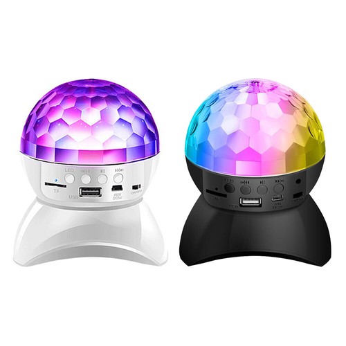 Magic Ball Light LED Party Disco RGB Obrotowy klub DJ Scena Światła taneczne Lampa US - Zdjęcie 5 z 20