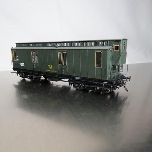 Dingler Kleinserie Bahnpostwagen 2453 H0 seltenes Messing Sammlerstück LOT.K121 - Bild 7 von 24