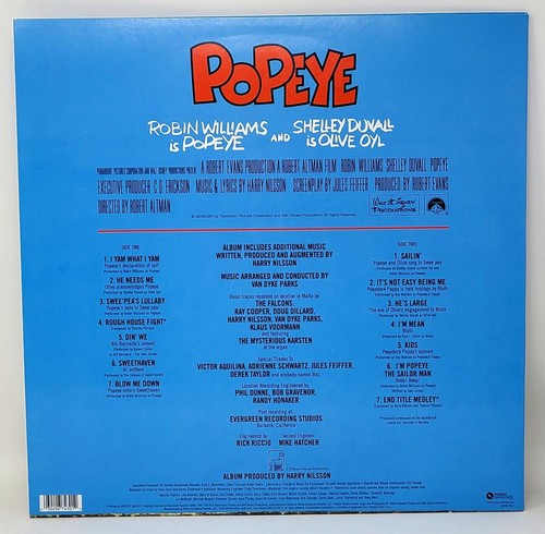 SHELLEY DUVALL Signed Autographed Vinyl "POPEYE" Olive Oil PSA/DNA #AD93075 - Picture 3 of 4