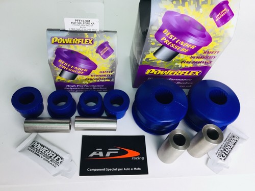 KIT BOCCOLE COMPELETE BRACCI ANTERIORI POWERFLEX FIAT 500 ABARTH 595 695  - Foto 1 di 4