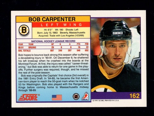 1991-92 Score American Base Hockey Cards 1-220  You Pick - Combined Shipping - Picture 445 of 591