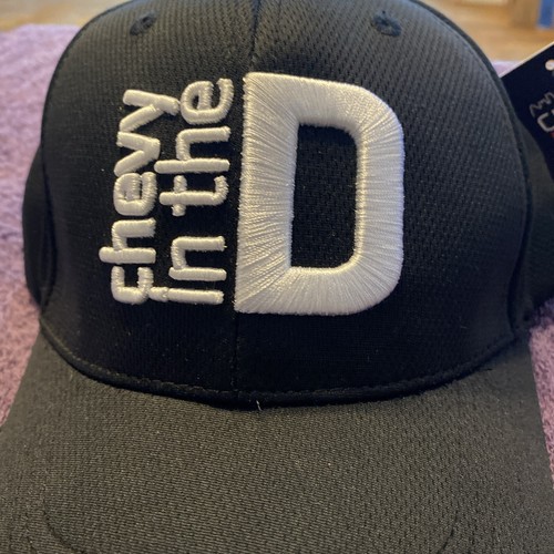 Chevy in the D Cap/Mütze schwarz Flexfit verstellbar limitiert DETROIT Händler Promo - Bild 2 von 6