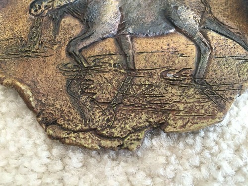 Big Sky Nature Fragments Jane Beasley Moose XMAS Ornament FREE SHIP - Picture 5 of 8