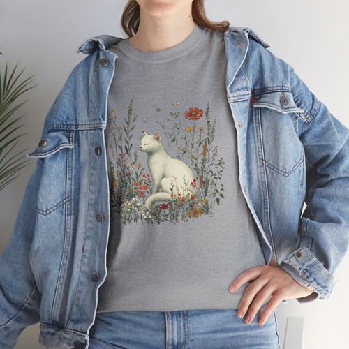 Lustiges T-Shirt mit Katzengrafik - süßes entzückendes Katzenliebhaber für Männer & Frauen - Bild 28 von 85
