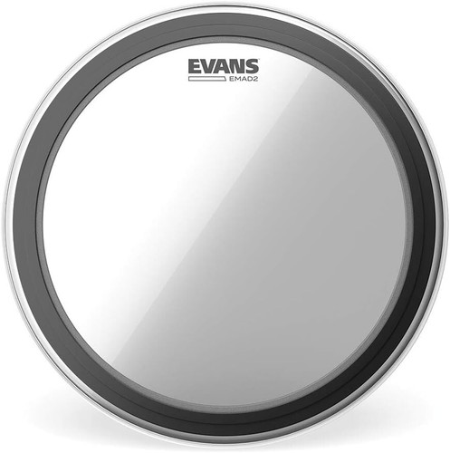 Versatile Clear Bass Drum Head - Enhanced Level 360 Technology for Easy Tuning - Picture 3 of 8