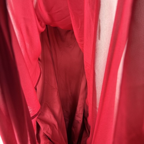 Azazie Ashley Brautjungfernkleid Burgunderrot One Shoulder Drapiert Sondergröße Neu - Bild 12 von 14