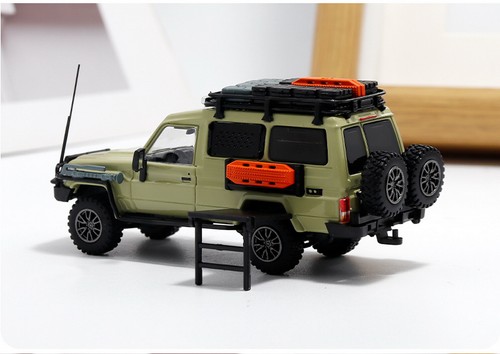 Autobots 1/64 Toyota Land Cruiser LC78 Verde Diecast Coche Modelo Juguete Regalo - Imagen 5 de 6