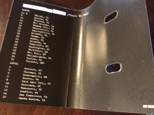 Rage Against the Machine “Bullet In The Head” PROMO Cassette. New/Sealed - Picture 6 of 6