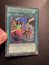 Dimension Fusion IOC-094 Ultra Rare 1st Edition Yugioh NA English Vintage Bleed