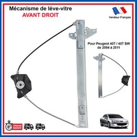 Partsline Mechanismus LèVe Vitre Vorne Rechts Peugeot 407 9222Q4 900803 850779