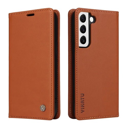 Plain magnetic Attraction Flip Leather Wallet Cell Phone Case Credit Card Holder - Picture 12 of 19